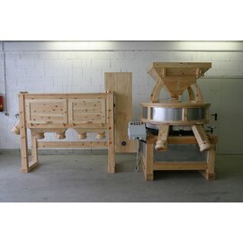 East Tyrolean combi mill 400 volts wood • grinder made of Naxos H 2350 mm | elevator product photo