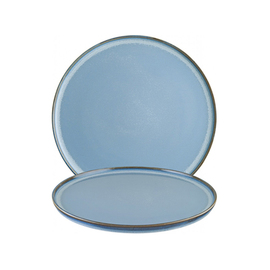 plate flat Ø 160 mm SKY HYGGE porcelain blue product photo