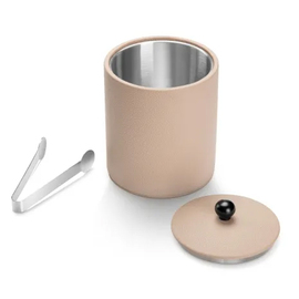 ice bucket SLUSH beige 1 ltr incl. ice tongs product photo