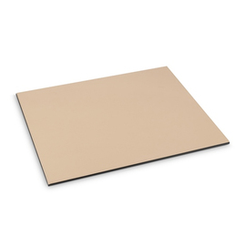 desk pad | welcome tray SNAP leatherette beige | 320 mm x 320 mm product photo