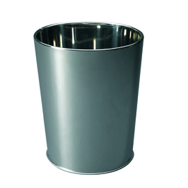 CLEARANCE | wastepaper basket President 11 ltr stainless steel matt Ø 250 mm  H 305 mm product photo