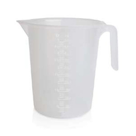 measuring beaker PP transparent graduated up to 5000 ml product photo