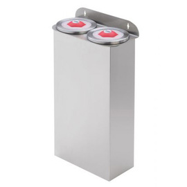 cup dispenser wall mounting • 2 dispensers | cladding | wall bracket L 312 mm H 661 mm product photo