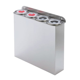 cup dispenser|lid dispenser wall mounting • 4 dispensers | cladding | wall bracket L 623 mm H 661 mm product photo