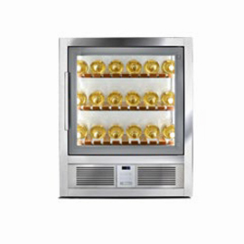 wine refrigerator  | glass door | convection cooling | 3 grids product photo
