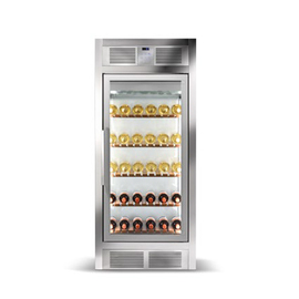 wine refrigerator  | glass door | convection cooling | 5 grids product photo