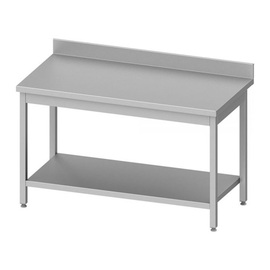 work table ECO AT 62 | with ground floor | upstand | 600 mm x 700 mm | self-assembly product photo