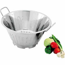Vegetable colander, conical, polished, Ø 40 cm product photo