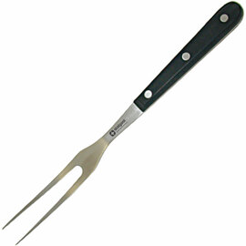 Meat fork, stainless steel tines, length 15 cm product photo