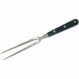 Meat fork, forged steel tines, length 18 cm product photo
