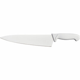 Premium chef's knife, HACCP, white handle, stainless steel blade, L. 26 cm product photo