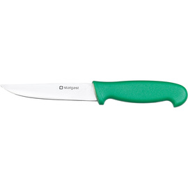 Stalgast paring knife, HACCP, green handle, stainless steel blade 10 cm product photo