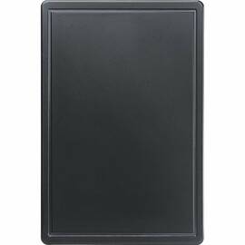 Cutting board, color black, 600 x 400 x 18 mm (WxDxH) product photo
