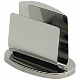 Napkin holder, square, made of stainless steel, height 80 mm product photo