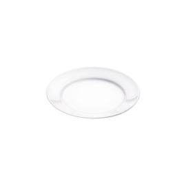 Flat plate, pure white hotel porcelain, Isabell series, Ø 170 mm product photo