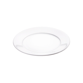 Flat plate, pure white hotel porcelain, Isabell series, Ø 230 mm product photo
