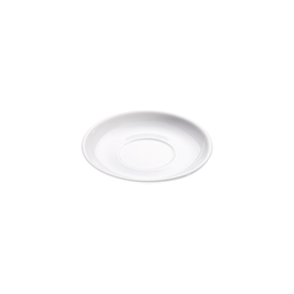 Saucer for cappuccino cup PZ2323026, pure white hotel porcelain, Isabell series, Ø 14.5 cm product photo