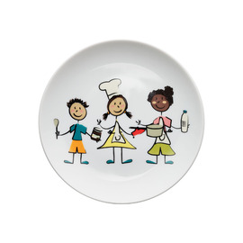 Children's tableware flat plate Ø 165 mm product photo