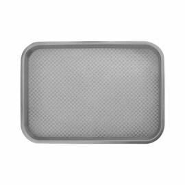 Fast food tray 250 x 350 mm, grey product photo