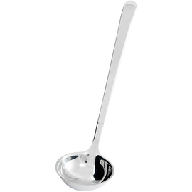 Soup ladle, highly polished, made from one piece, handle length 31 cm, 0.08 liters product photo