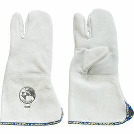 Oven gloves, three fingers, heat-resistant up to 300 °C product photo