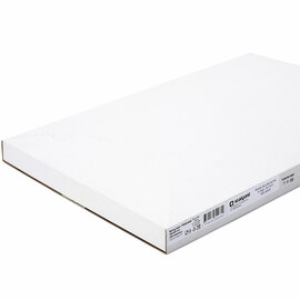 Coated baking paper, cut to size 530x325 mm each, 500 pieces, white product photo