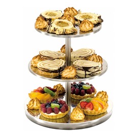 Etagere without handle, 3-tier, height 30 cm product photo