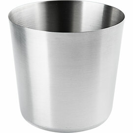 Serving cup stainless steel Ø 88 mm, height 85 mm, satin finish product photo