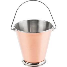 Serving bucket, copper-colored exterior, Ø 12 cm, height 12 cm product photo