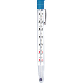 Thermometer with metal clip, temperature range -20 °C to 50 °C product photo