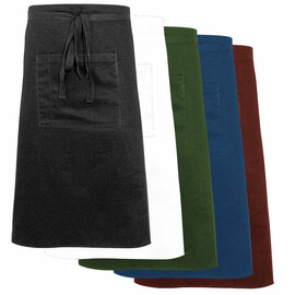 Nino Cucino Bistroschürze mit Tasche, bordeauxrot, L. 70 cm product photo