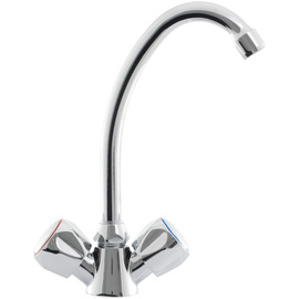 Mixer tap, single-hole installation, two mixing valves product photo
