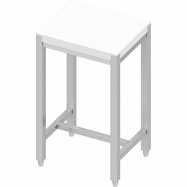 Chopping block made of polyethylene with base frame, dimensions 50 x 40 x 85 cm product photo