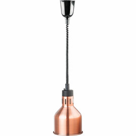 Heat lamp for ceiling mounting, bronze, 0.25 kW, Ø 173 mm product photo