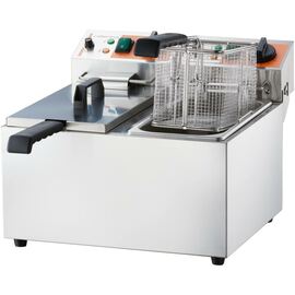 Double deep fryer CATERINA, 2x 8 liters, 585x430x265 mm (WxDxH), 2x 3 kW 230 V product photo