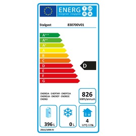 STARLINE refrigerator GN 2/1, white, mobile, 680x810x2000 (WxDxH), 0.175 kW product photo Missing translation L