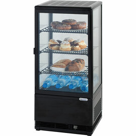 PAN4L refrigerated display case with circulating air cooling, 78 liters product photo