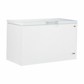 Chest freezer with stainless steel lid, 395 l capacity product photo