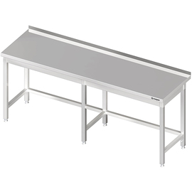 Work table without base, 2000x600x850 and, with bracing, with upstand, welded product photo