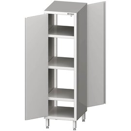 Pass-through tall cabinet with hinged door, 400x700x1800 mm, welded product photo