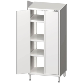 Pass-through tall cabinet with hinged doors, 700x600x1800 mm, welded product photo