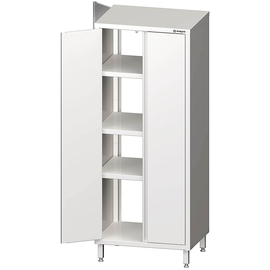 Pass-through tall cabinet with hinged doors, 700x500x2000 mm, welded product photo
