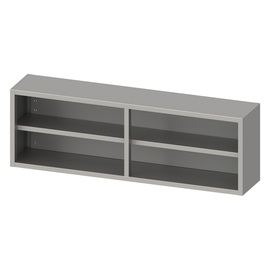 Wall cabinet open 2000x400x600 mm, welded product photo