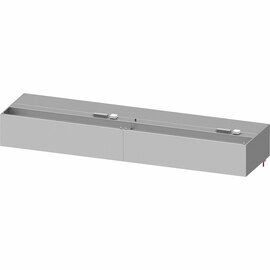 Wall hood "Basic Line", box shape 3200 mm x 700 mm with flame protection filter type B product photo