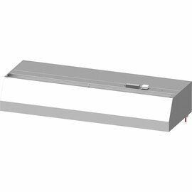 Wall hood "Basic Line", trapezoidal shape 2500 mm x 800 mm with flame protection filter type B product photo