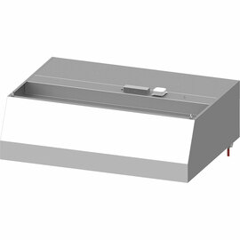 Wall hood "Basic Line", trapezoidal shape 1000 mm x 1000 mm with flame protection filter type B product photo