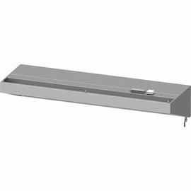 Wall hood "Basic Line", inclined shape 2200 mm x 900 mm with flame protection filter type B product photo