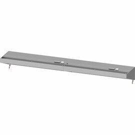 Wall hood "Basic Line", inclined shape 4600 mm x 900 mm with flame protection filter type B product photo
