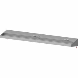 Wall hood "Basic Line", inclined shape 4000 mm x 1100 mm with flame protection filter type B product photo