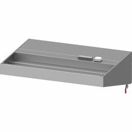 Wall hood "Basic Line", inclined shape 1000 mm x 1200 mm with flame protection filter type B product photo